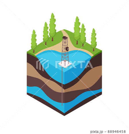 Water Extraction Icon 88946458