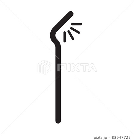 solar cell street light icon vector or graphic design, logo, website, social media, mobile app, UI illustration solar cell street light icon vector or graphic design, logo, website, social media, mobile app, UI illustration 88947725