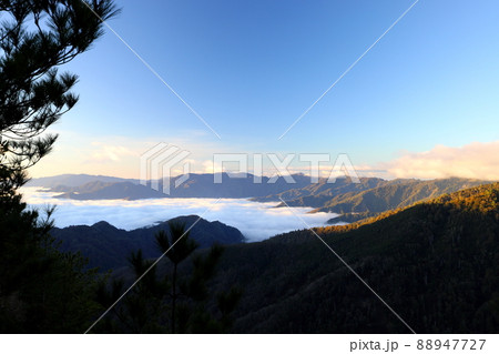 山脈 山岳 ヒルズ 88947727