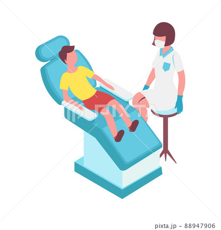 Dentistry Isometric Icon 88947906