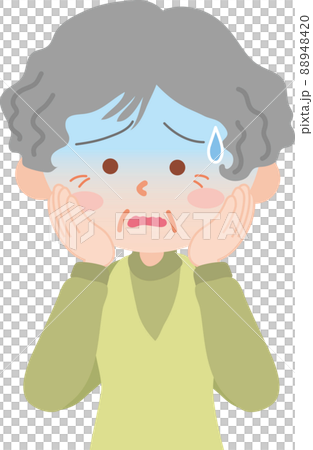 臉色蒼白的老婦人 88948420