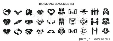 握手アイコンセット 握手アイコンセット 88948764