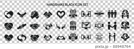 握手アイコンセット 握手アイコンセット 88948764