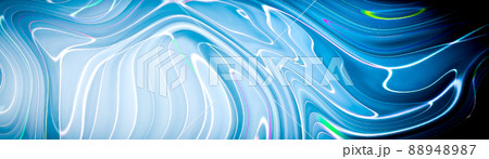 Liquid marbling paint texture background. Fluid painting abstract texture, Intensive color mix wallpaper. 88948987