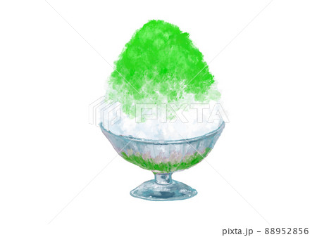 昔ながらのかき氷　氷メロン  88952856