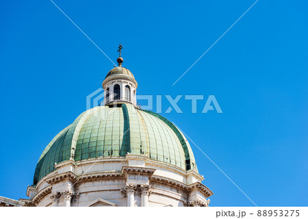 Cathedral of Santa Maria Assunta in Brescia downtown - Lombardy Italy 88953275