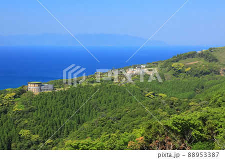 【宮崎県】快晴下の都井岬 88953387