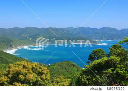 【宮崎県】快晴下の都井岬 88953392