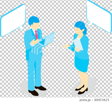 ビジネス 人物 仕事 アイソメトリック 男性 女性 吹き出し コピースペース フレーム イラスト素材 ビジネス 人物 仕事 アイソメトリック 男性 女性 吹き出し コピースペース フレーム イラスト素材 88953625