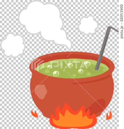 鍋中燉出的綠色液體 88953900