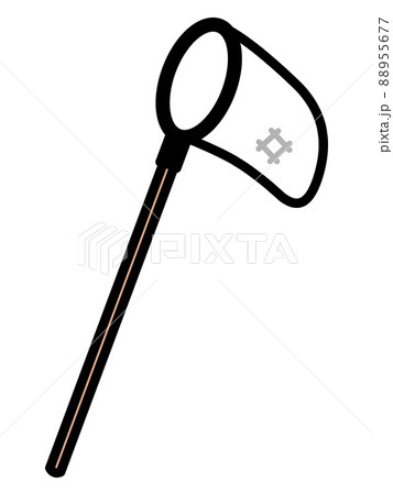 虫取りあみのイラスト素材のイラスト素材