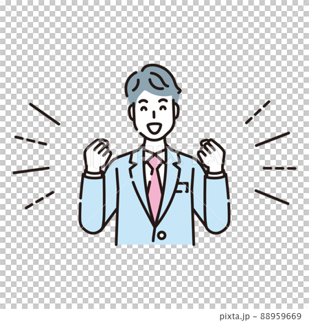 人物イラスト　線画 88959669