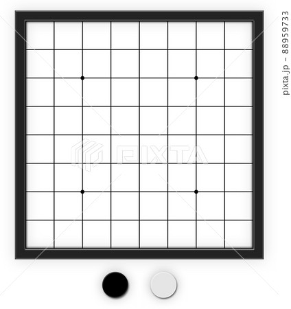 オセロ　ボードゲーム　背景素材　アルファチャンネル付 88959733