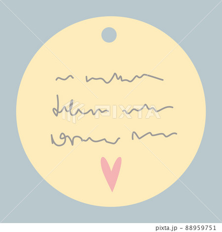 Cartoon sticky notes. Cute scrap from notepad for noting, coloured isolated sticker, paper list school notebook, noticeboard label, office sticker, neat vector illustration. Notepad sticky sticker 88959751