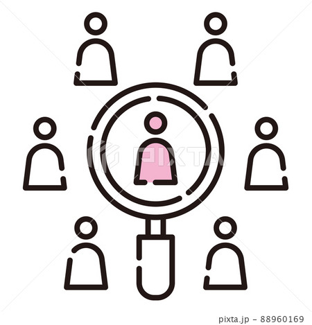 仲間 人材 求人【ビジネス・アイコンシリーズ】 仲間 人材 求人【ビジネス・アイコンシリーズ】 88960169