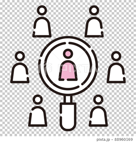 仲間 人材 求人【ビジネス・アイコンシリーズ】 仲間 人材 求人【ビジネス・アイコンシリーズ】 88960169