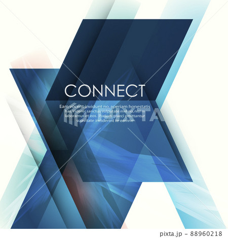 Abstract business background with technology lines. Template brochure design. Geometry modern 88960218