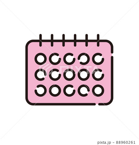 カレンダー【ビジネス・アイコンシリーズ】 88960261