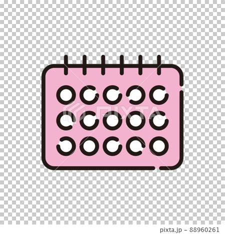 日曆 [商務圖標系列] 88960261