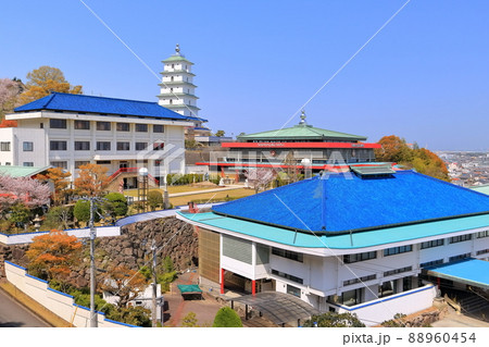 【香川県】桜咲く春の金剛禅総本山少林寺 【香川県】桜咲く春の金剛禅総本山少林寺 88960454
