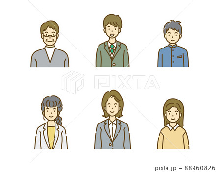 人物 イラスト 人物 イラスト 88960826