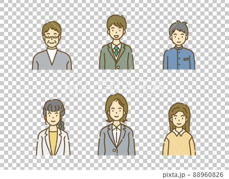 人物 イラスト 人物 イラスト 88960826