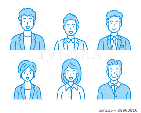 人物　イラスト 88960910