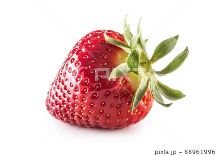 Fresh strawberry on an isolated white background 88961996