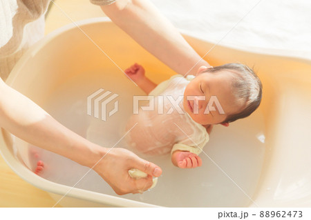 沐浴 新生児 1週 沐浴 新生児 1週 88962473