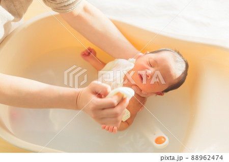 沐浴　新生児　1週 88962474