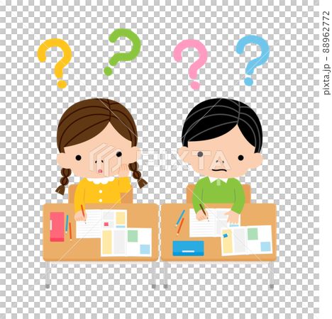 Children who do not understand in class Children who do not understand in class 88962772