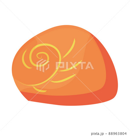 Isolated colored sea shell icon flat design Vector 88963804