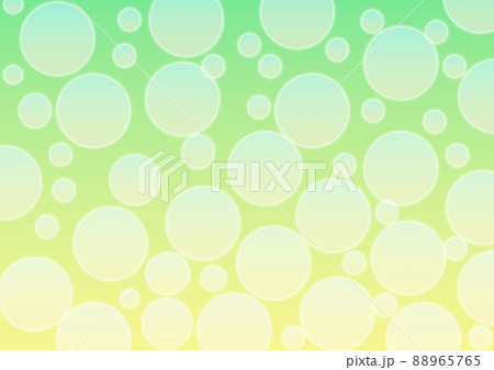 背景 緑 グリーン 黄色 イエロー バーチャル背景 バブル 泡 水玉 背景 緑 グリーン 黄色 イエロー バーチャル背景 バブル 泡 水玉 88965765