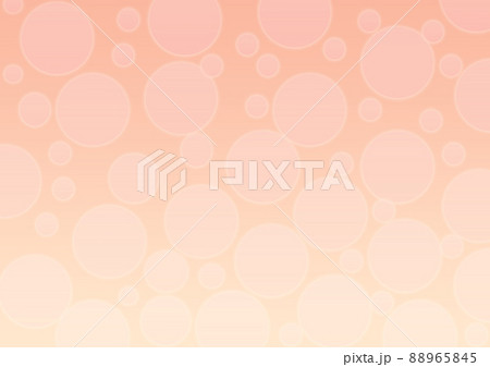 背景　赤　レッド　オレンジ　朱色　黄色　バーチャル背景　バブル　泡　水玉 88965845