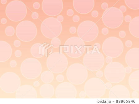 背景　赤　レッド　オレンジ　朱色　黄色　バーチャル背景　バブル　泡　水玉 88965846