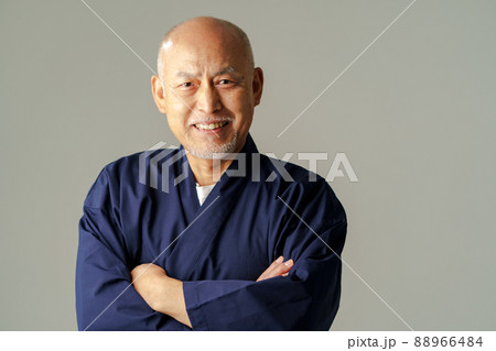 シニア　男性　作務衣 88966484