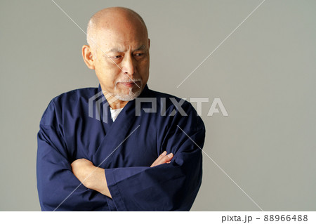 シニア　男性　作務衣 88966488