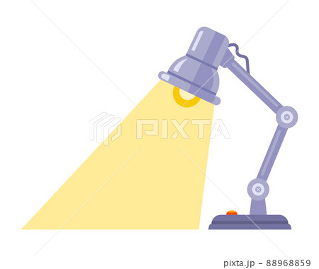 the table lamp shines. reading device in the dark. the table lamp shines. reading device in the dark. 88968859