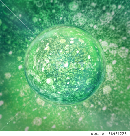 緑 グリーン Green 球 素材 背景 壁紙 装飾 バックグラウンド 緑 グリーン Green 球 素材 背景 壁紙 装飾 バックグラウンド 88971223