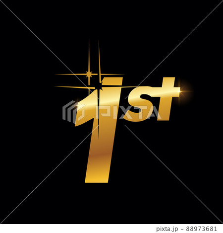 Gold 1st Logo Sign 88973681