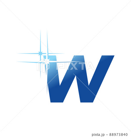 Clean and shine monogram letter  logo 88973840