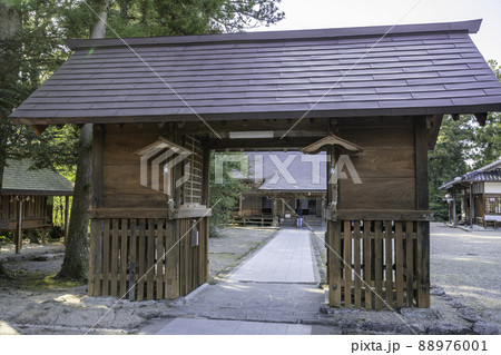 須佐神社 随神門 島根県出雲市 須佐神社 随神門 島根県出雲市 88976001