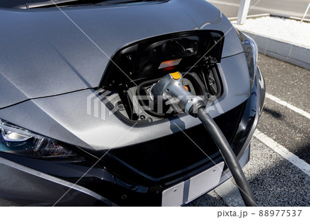 電気自動車　EV　充電　エコカー　SDGs 88977537
