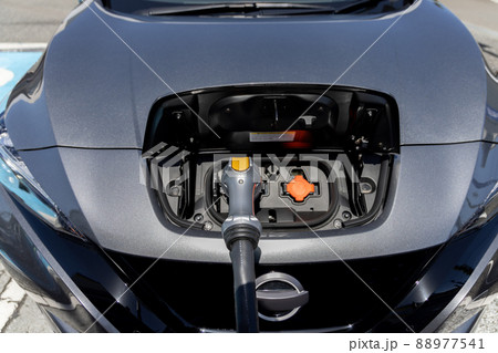電気自動車　EV　充電　エコカー　SDGs 88977541