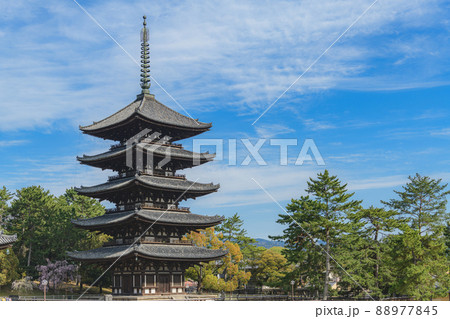 奈良 興福寺 国宝五重塔 奈良 興福寺 国宝五重塔 88977845