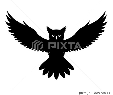 Owl silhouette icon 88978043