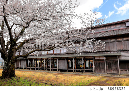 Nationally designated historic site Sakura at - Stock
