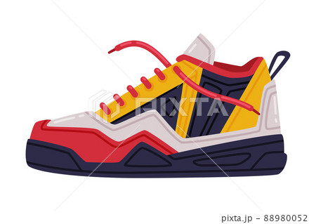 Sneaker Or Running Shoe As Casual Sport のイラスト素材 0052