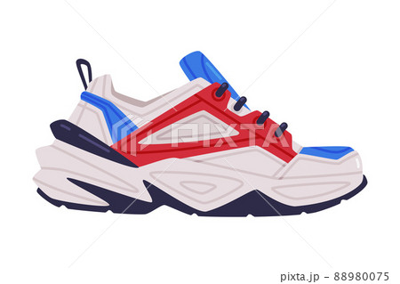 Sneaker Or Running Shoe As Casual Sport のイラスト素材 0075