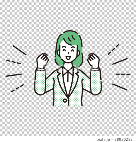 Line art person 88980252